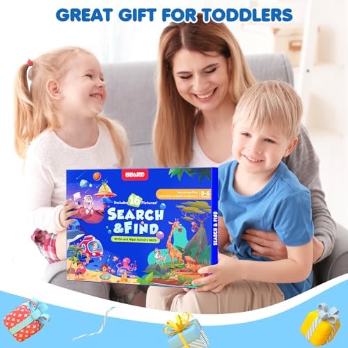 BBWOO Search and Find Activity Book, Reusable Travel Game Toys for Kids 3-8 - Image 6