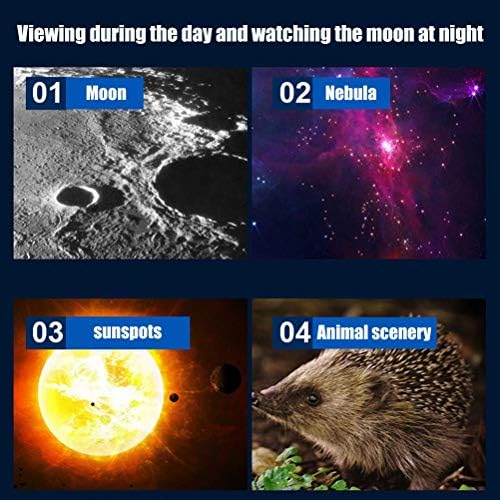 Portable Monocular Astronomical Telescope, Astronomical Telescope for Kids and Adults Professional Telescope Telescope Kit with Backpack for Astronomy - Image 7