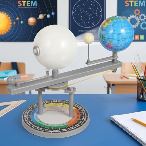 Alipis Sun Earth Moon Orbital Model Educational Astronomy Teaching Aid Solar System Model for School Home Science - Image 5