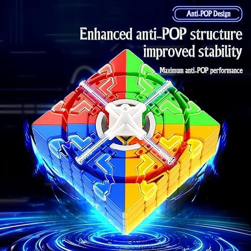 LiangCuber MoYu Meilong 7x7 V2, Speed Cube 7x7x7 Stickerless Upgraded Version Magic Cube for Children and Adults - Image 4