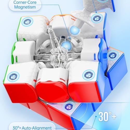 Bukefuno GAN 356 Maglev UV 3x3 Magnetic Speed Cube Stickerless Flagship - Image 3