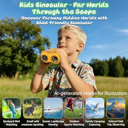 Handheld Microscope for Kids, 2 in 1 1000X Pocket Digital Microscope & 10X Telescope for Kids - Science Kits STEM Toys - Gifts for Boys Girls Ages 3 4 5 6 7 8 9 10 11 12 (Orange) - Image 5