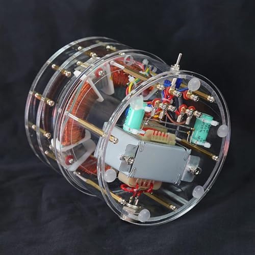 Columbus AC Motor Coil Motor Mini Coil Rotating Magnetic Field Model, Experimental Teaching Aids Creative Gifts - Image 4