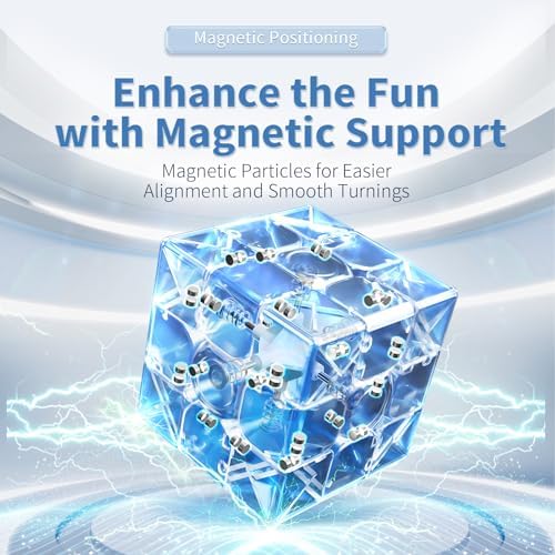 Moyu Meilong 2M 2x2 Magnetic Speed Cube, Adjustable Elasticity Magnetic Cube with Stickerless Shape Moves Quickly and Smoothly, Brain Teasers for Kids & Puzzle Boxes Classic Game - Image 2