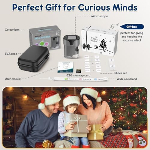 Kids Digital Microscope Science Gift: Complete STEM Toy Kit for Ages 4-12 - Image 6