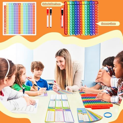 Multiplication Flash Cards + Math Board - Image 5