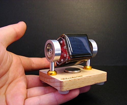 Tiny Mendocino Motor Magnetic Suspension Solar Toy Scientific Physics Toys - Image 2