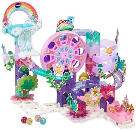 VTech Marble Rush Magic Fairyland Playset with Electronic Ferris Wheel by VTech