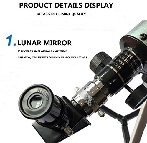 High Power Monocular Telescope for Beginners - Compact Astronomical Binoculars for Students, Outdoor Adventures, and Stargazing (1pc) (C 1pc Telescope) - Image 2
