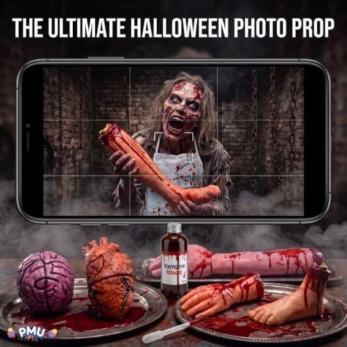PMU 8 Fake Body Parts Realistic & Bloody Apron for Halloween Decoration - Image 7
