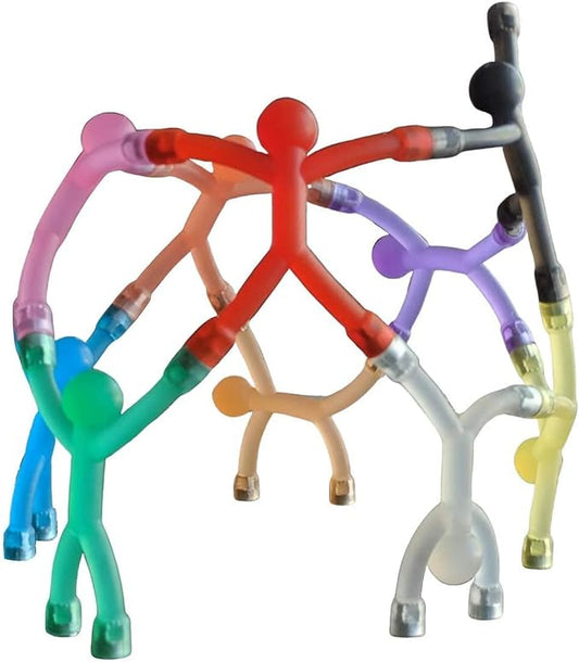 MAGMEN STEM Magnetic Travel Toys 10PC, Airplane Car Road Trip, Stocking Stuffers Fidget Sensory Toys for Kids 3 Years and Older
