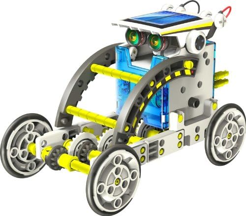 14-in-1 Educational Solar Robot | Build-Your-Own Robot Kit | Powered by the Sun