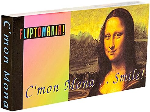Mona Lisa Flipbook for Kids Ages 6-12, Animation Flip Book for Children by Fliptomania