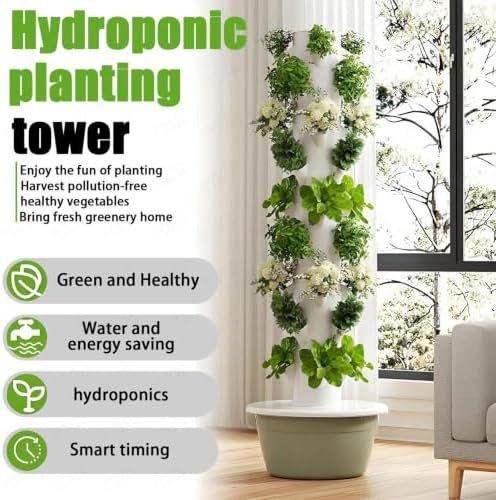 Family Hydroponic Tower-Educational Gardening Kit - Image 2