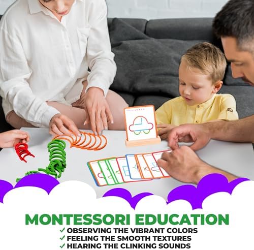 puzgic Stem Kids Toys for Creative Learning Building Educational Resources Kids Toy for Preschool and Kindergarten 3 4 5 6 Years Old Boys and Girls Brain Teaser Smart Sticks Montessori Toys - Image 5