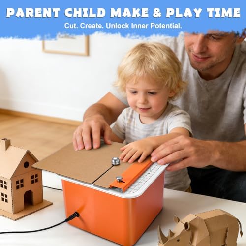 Cardboard Cutter for Kids, STEAM Educational Toys for Boys Girls Ages 5+ - Image 4