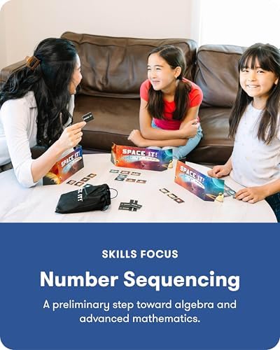 SimplyFun Space It! - Educational Kids’ Game - Math Game for Kids Focused on Skip Sequencing - 2-5 Players, Ages 8 & Up - Image 5
