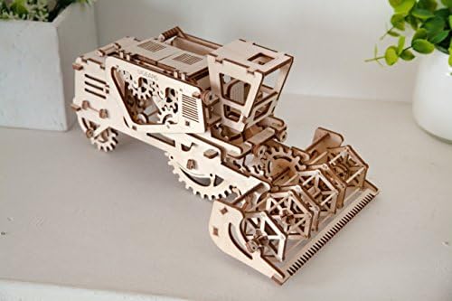 Combine Mechanical Construction Kit by Ugears: Self Propelled Modular Mechanical Model, 3D Wooden Puzzle for Self Assembly Without Glue, Brainteaser for Kids, Teens and Adults - Image 6