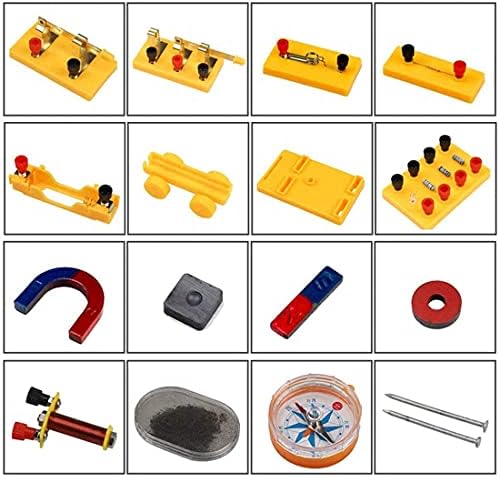 Physics Lab Basic Learning Circuits Electricity and Magnetism Beginner's Kit Experiment for Junior High School Children High School Students - Image 3
