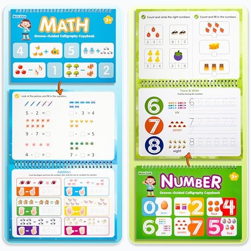 MarcZero Magic Grooved Writing Practice Books for Kids Ages 3-8 - Image 4