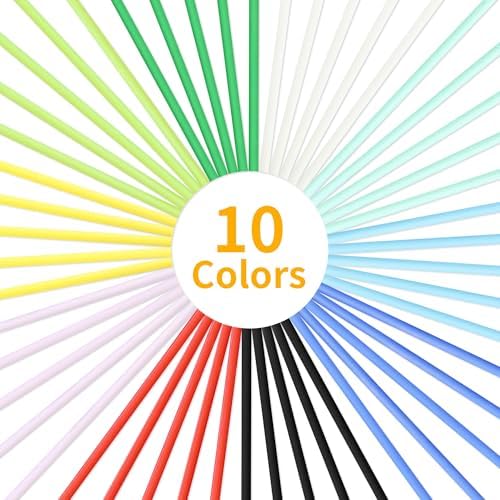 3D Pen PCL Filament Refill, Only Fit for 3Doodler Start 3D Pen, PCL Filament Refill Pack by DO3D (10 Colors) - Image 4