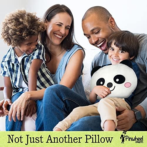 Pinwheel Crafts Beginner Sewing Kit for Kids 8-12 with DIY Panda Pillow - Image 4