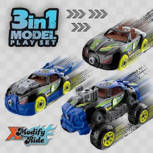 Pup Go 43 Pcs Building Car for Boys Age 3 4 5 6 7 8, Build Your Own Car Set - Image 3