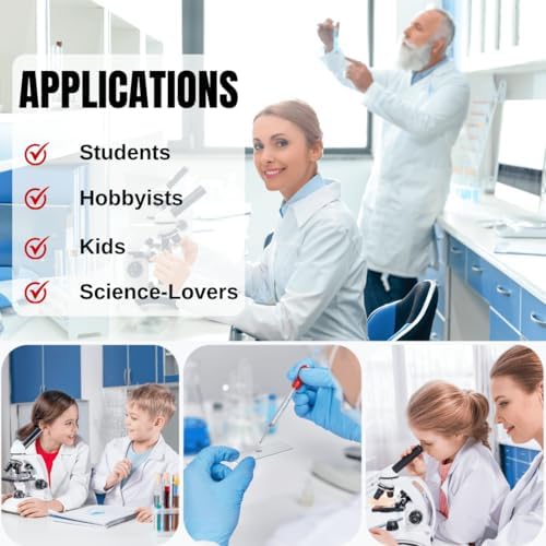 ZEEGOO Microscope Slides and Covers, 100 Glass Slides + 200 Coverslips - Image 7