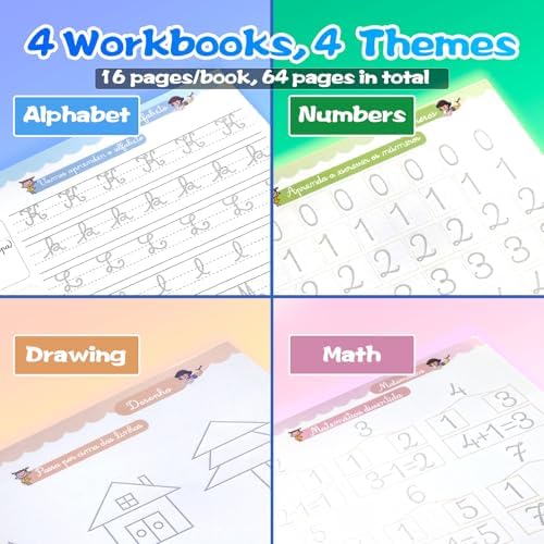 Magic Grooved Writing Practice for Kids - Portuguese, Small x 4 - Image 3