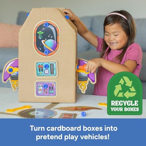 Educational Insights Boxineers Cardboard Vehicles - Image 2