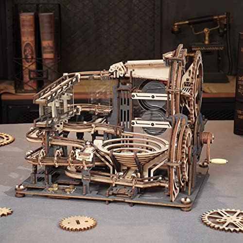 ROKR 3D Wooden Puzzles for Adults Bundle - 2 Wooden Marble Run Sets & 1 Treasure Box for Teens & Adults - Image 2