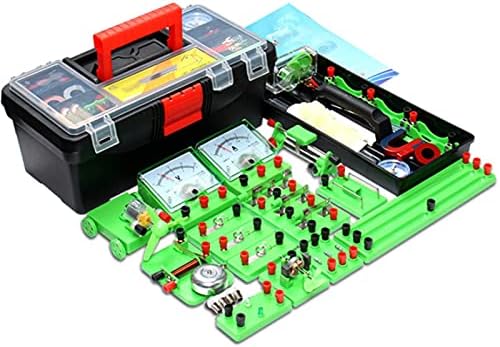 Electrical Physics Science Laboratory DIY Circuit Kit Electricity and Magnetism Experiment Physics Classroom Experiment Equipment, by Unknown