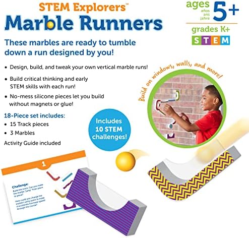 Learning Resources STEM Explorers Marble Runners (Pack of 2) - Image 5