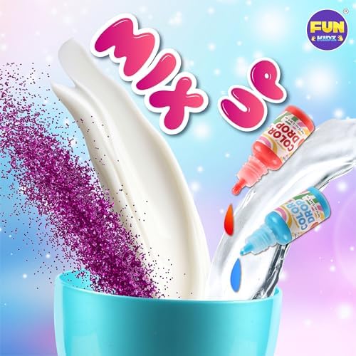 Electric Slime Mixer Machine Kit for Kids, FunKidz Twist Mixing Glue and Activator to Making Slime Automatic Craft Toy for Girls Ages 8-12 Boys Gifts - Image 2