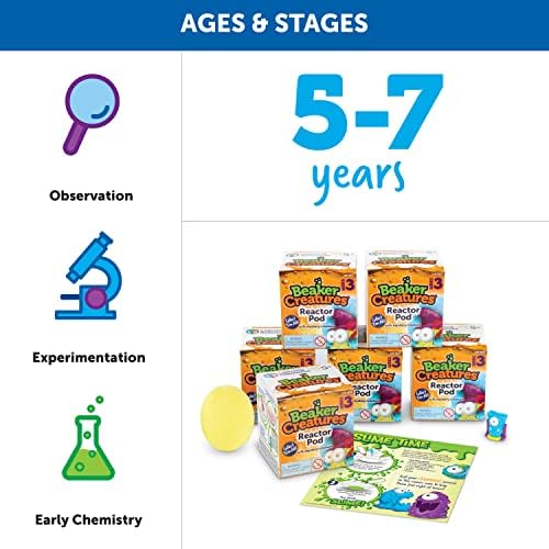Learning Resources Beaker Creatures 6-Pack Reactor Pods, Series 3 - Image 6