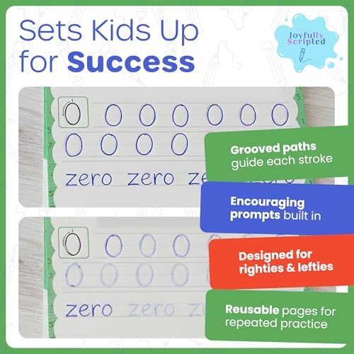 Reusable Grooved Handwriting Practice Books for Kids - Image 4