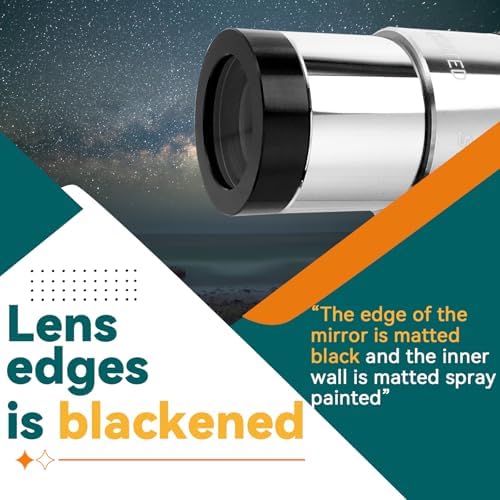 SVBONY SV137 3X Barlow Lens 1.25 inch Telescope Accessory Bundle with Eyepiece 40mm 1.25 inches Plossl Telescope Lens for Astronomy Telescope - Image 5