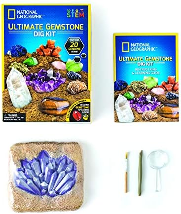 National Geographic JM80206 Ultimate Gemstone Dig Kit, Multi Color - Image 2