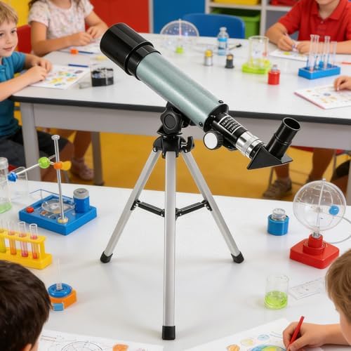 Beginners Telescope with Tripod and Xmas Astronomy Tools for Stargazing - Image 6
