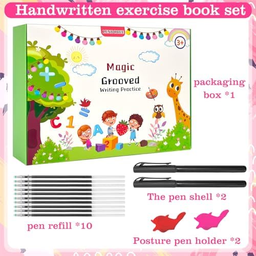 Grooved Handwriting Workbooks for Kids Perfect Christmas Educational Gift - Image 4