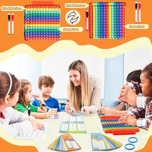 Addition Flash Cards + Multiplication Flash Cards + Math Board - Image 6