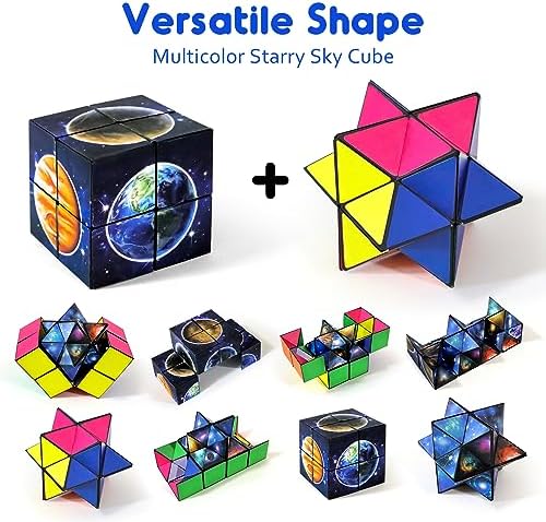 Luaxkpi 2 in 1 Infinity Cubes Fidget Toys for Kids Boys Girls Ages 8-13 - Image 2