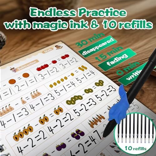 Magic Grooved Writing Practice for Kids - English, Small, 4 PCS - Image 4