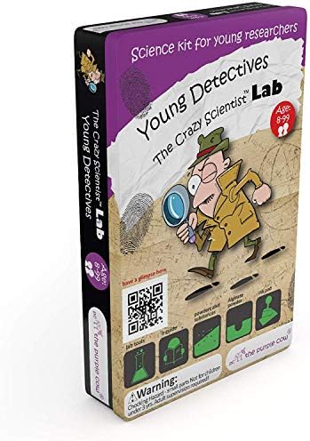 The Purple Cow The Crazy Scientist Lab Young Detectives Science Kit, Model Number: 5522023 by purple-cow