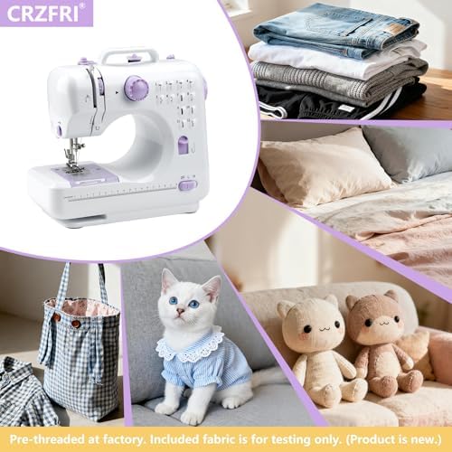 Sewing Machine with Extension Table and Sewing Kit for Beginners - Image 5