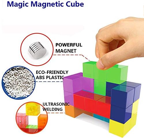 Magnetic Soma Cube Block - Educational Puzzle Toys for Kids Stress Relief - Image 2