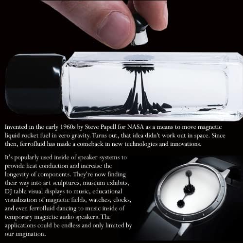 CMS MAGNETICS - 1000cc (1000mL) Ferrofluid for Science, Education - Image 3