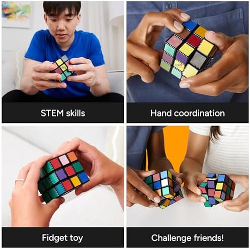 Rubik's Cube Impossible 3x3 Puzzle Cube & Brain Teaser Fidget Toy - Image 4