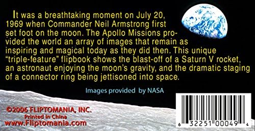 Apollo Mission Flipbook for Kids 6-12, Animation Flip Book for Children - Image 2