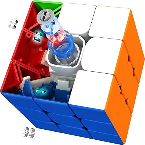 Moyu RS3M 2021 Maglev Magnetic Cube, Professional 3x3 Stickerless Upgraded Version of Moyu RS3M 2020 (RS3 M 2021 MagLev Pro Version) Budget Cube, MFJS 3x3 by Findbetter